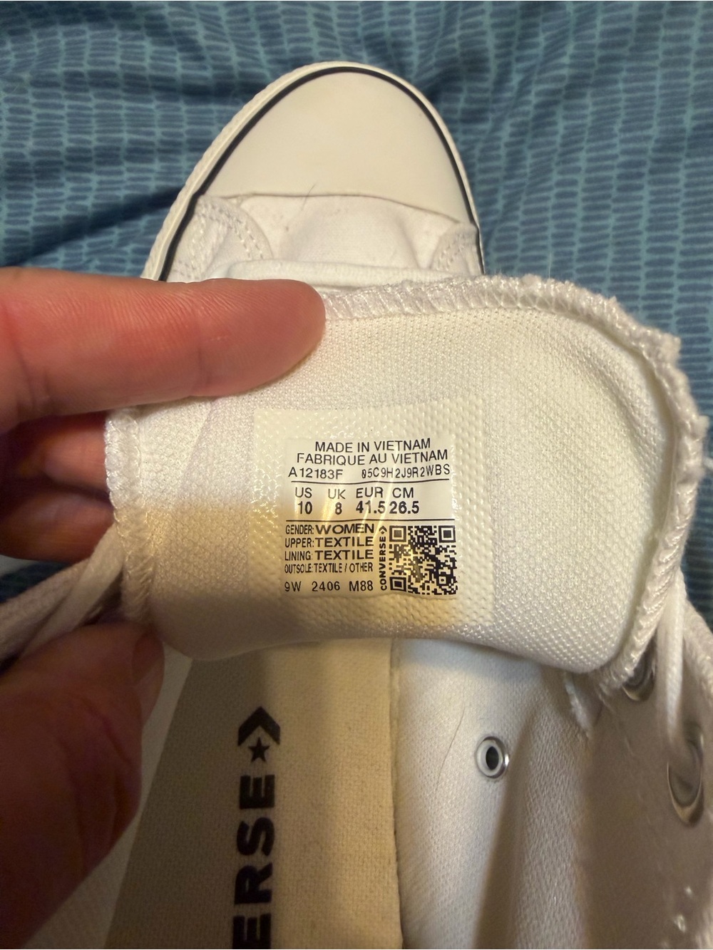 Converse White Low Top Kids Sneakers